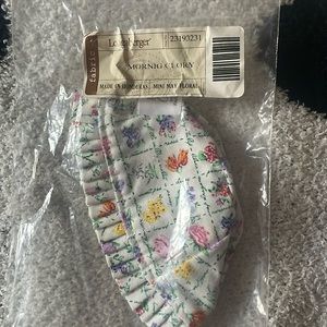 Longaberger morning glory liner mini May floral